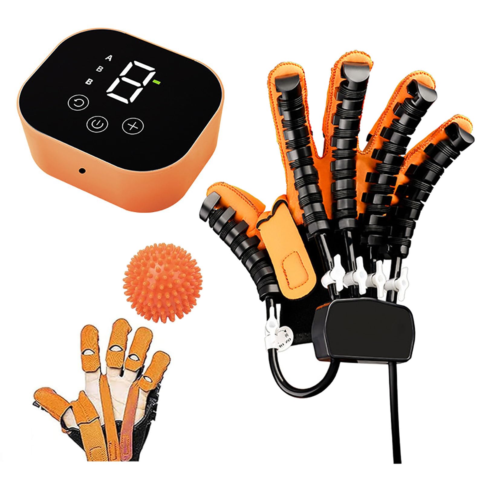 SXSLTSA Hand Rehabilitation Gloves for Finger Dysfunction - Adjustable Strength for Patients with Hand Mobility Challenges