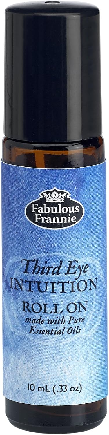 Fabulous Frannie 6th Chakra Third Eye Pre-diluted ROLL ON Made with Pure Essential Oils .33oz (10ml)