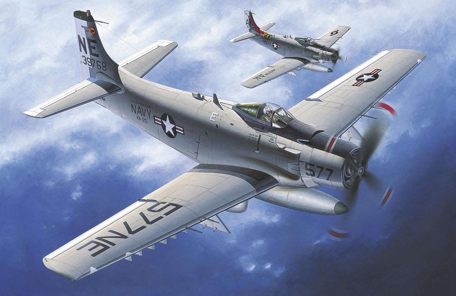 Amazon | ハセガワ 1/72 アメリカ A-1H スカイレイダー “VA-25