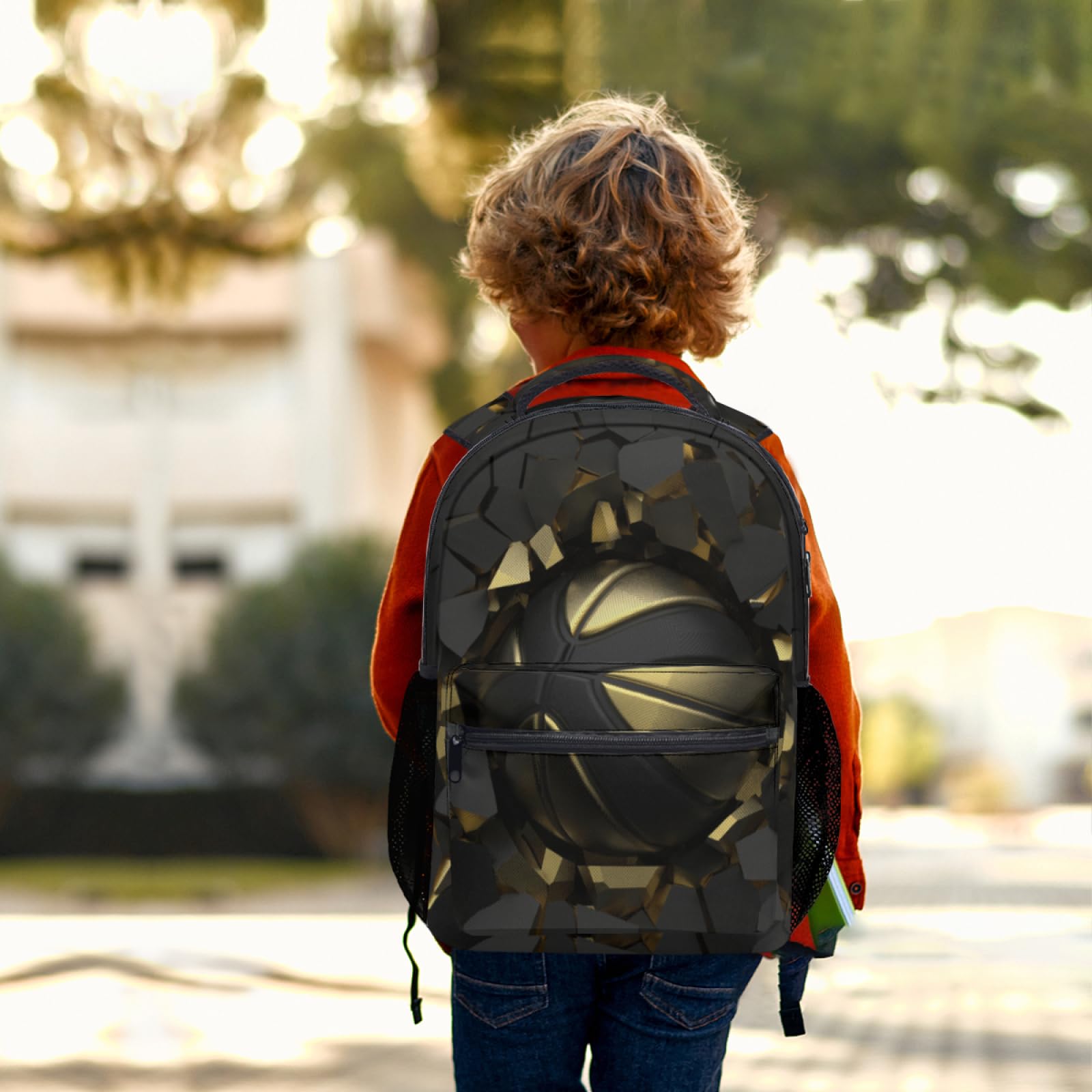 Giwawa Mochila escolar ligera con correa de hombro ajustable para niños, mujeres, hombres, laptop, viajes