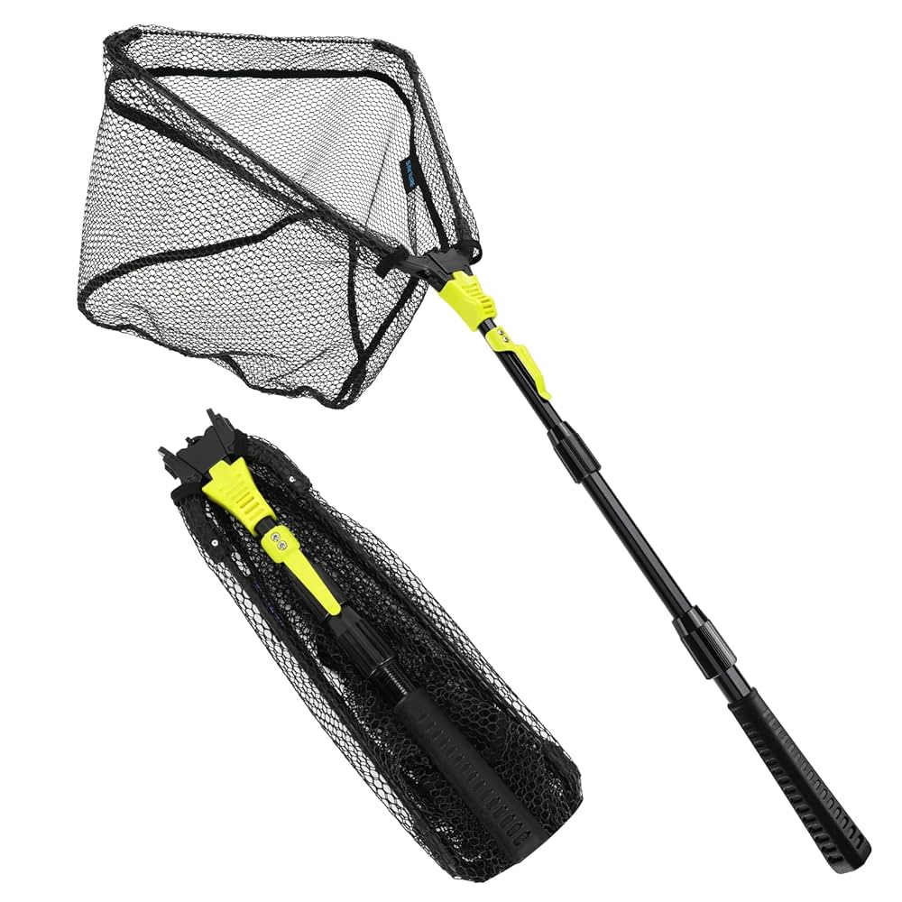 Amazon | サンライク（SANLIKE）玉網 タモ網 折り畳み式