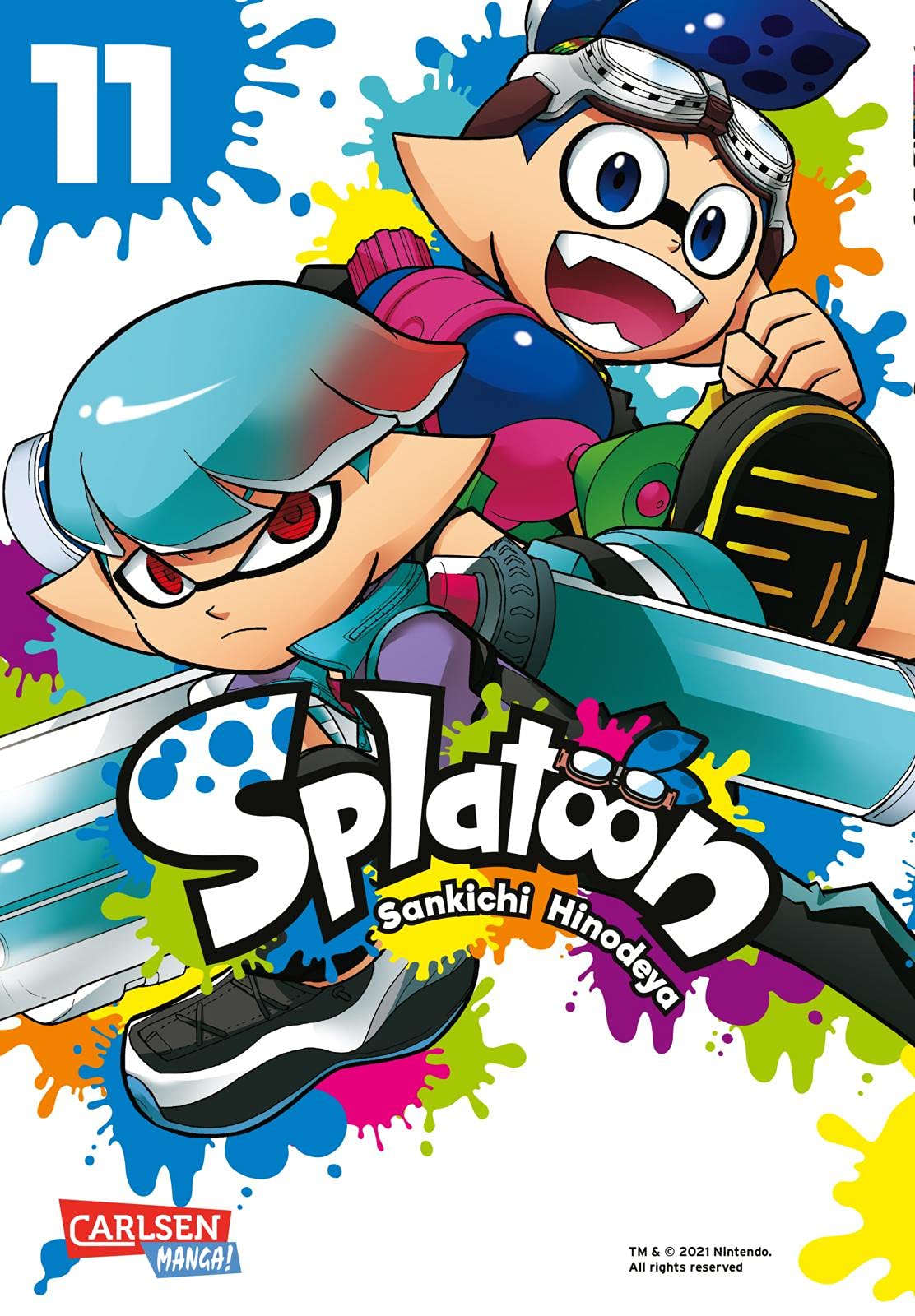 Splatoon 11: Das Nintendo-Game als Manga! Ideal für Kinder und Gamer!