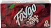 Faygo Black Cherry! flavored soda pop. 8-pack 12-fl. oz. cans in box 1