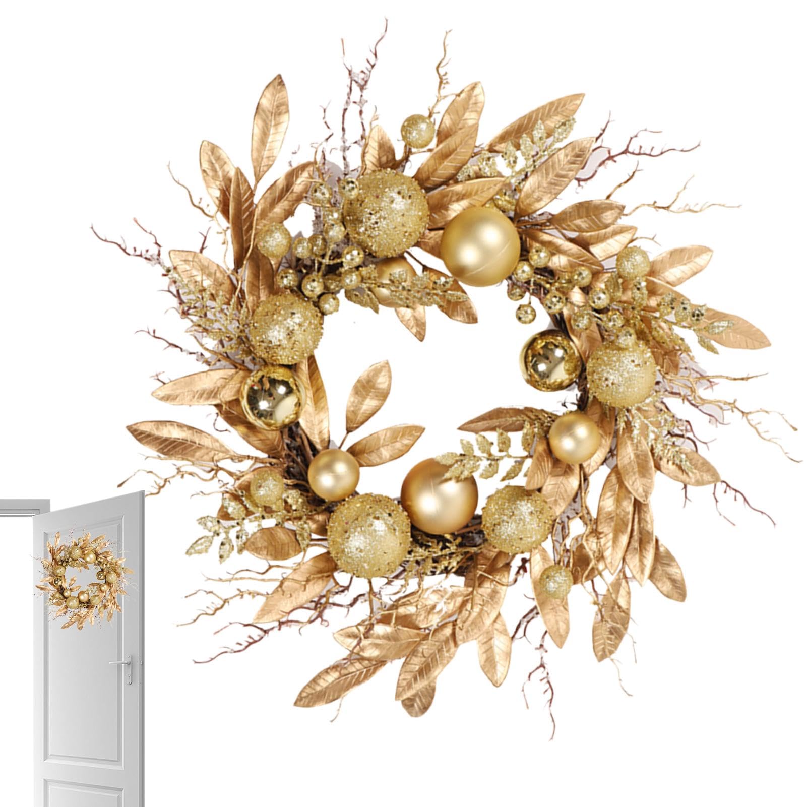 Christmas wreath élégante pour illuminer vos fêtes de fin d'année en famille