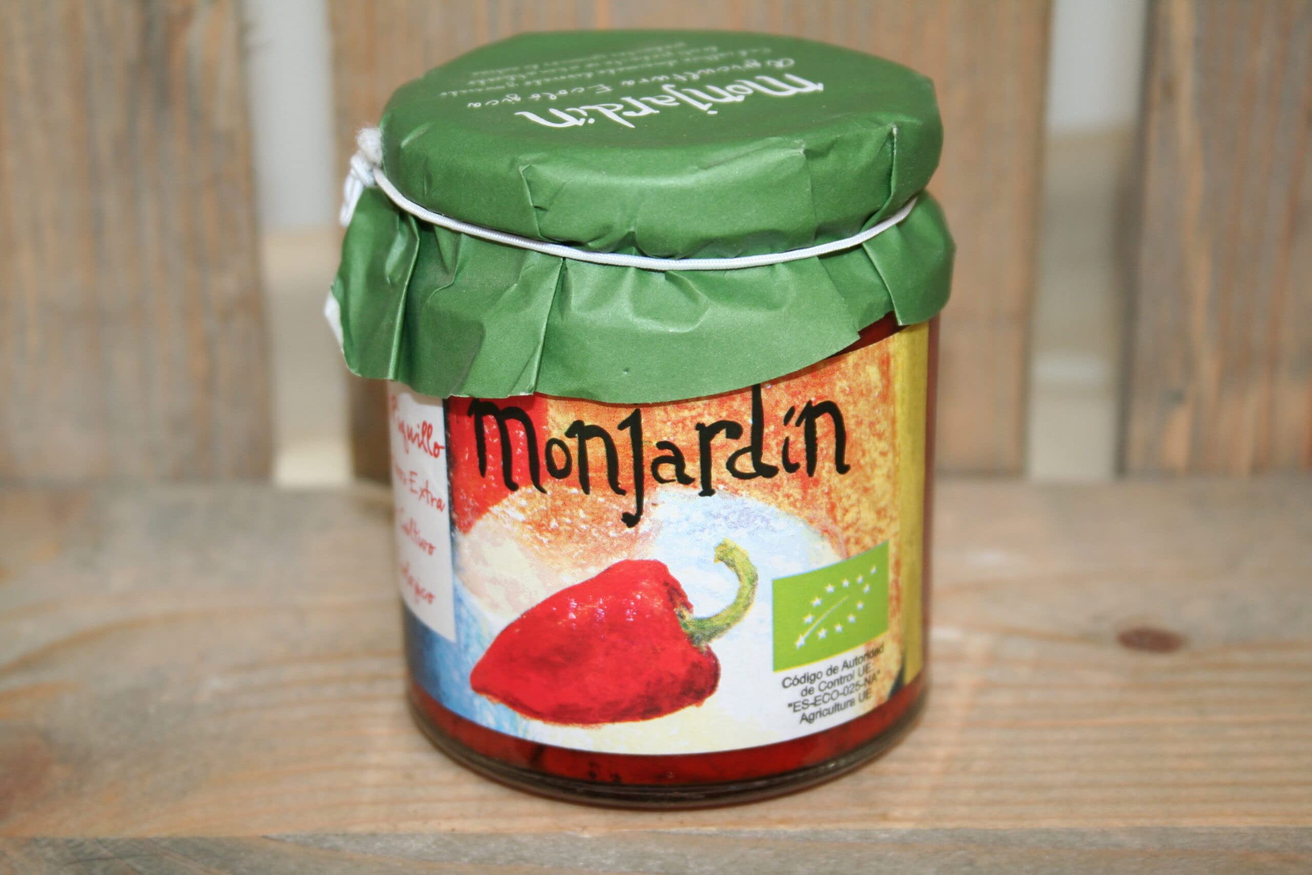 MONJARDIN - PIMIENTOS DEL PIQUILLO ENTERO EXTRA 220g BIO