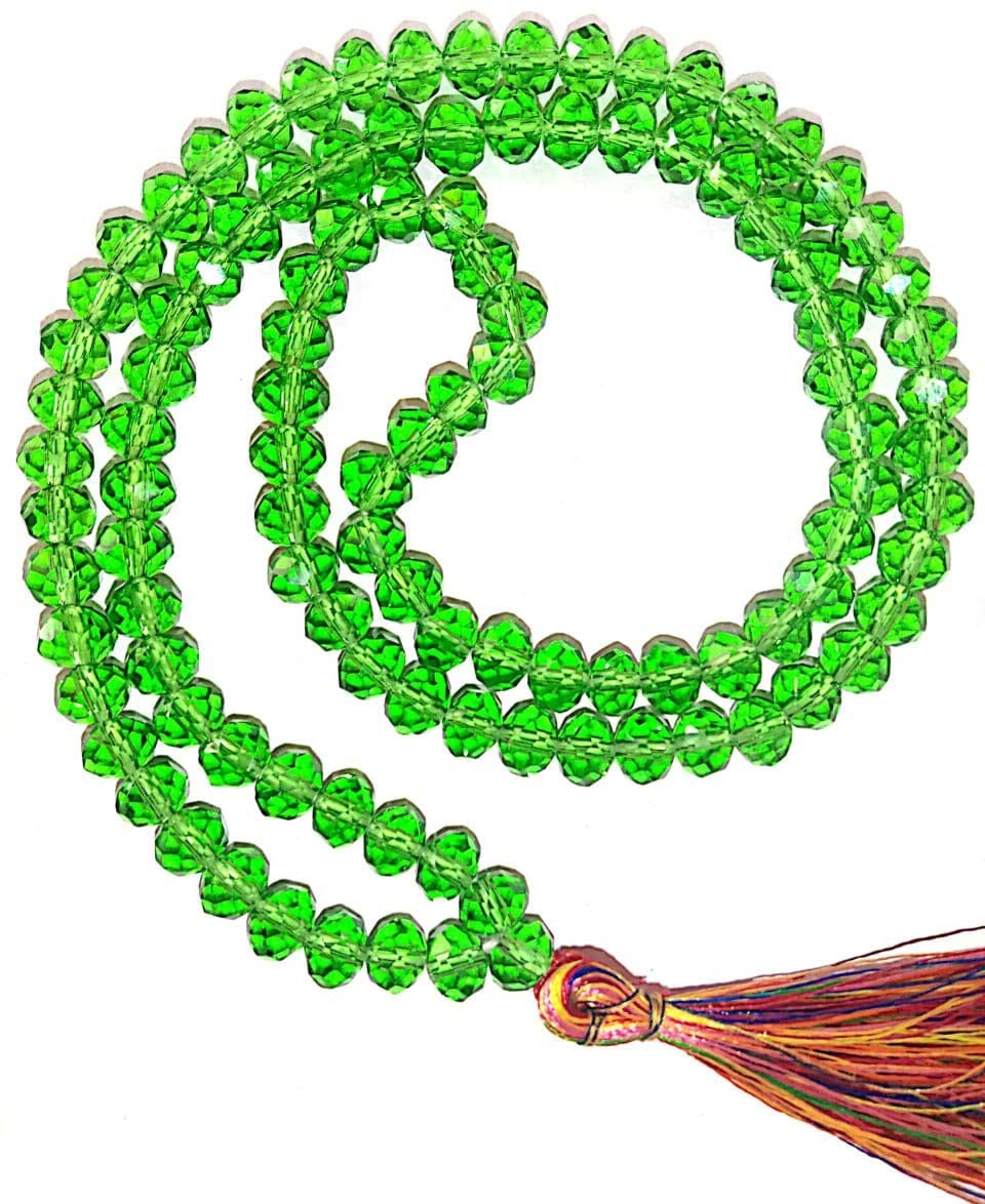Shreenathji Green Firoza Crystal 108+1 Beads 8mm Necklace Gemstone For Japa Men And Women (B083L4ZXWQ) Amazon Price History, Amazon Price Tracker