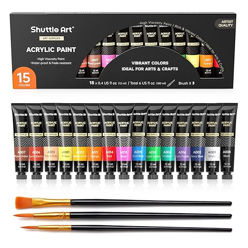 Shuttle Art Acrylic Paint Set 