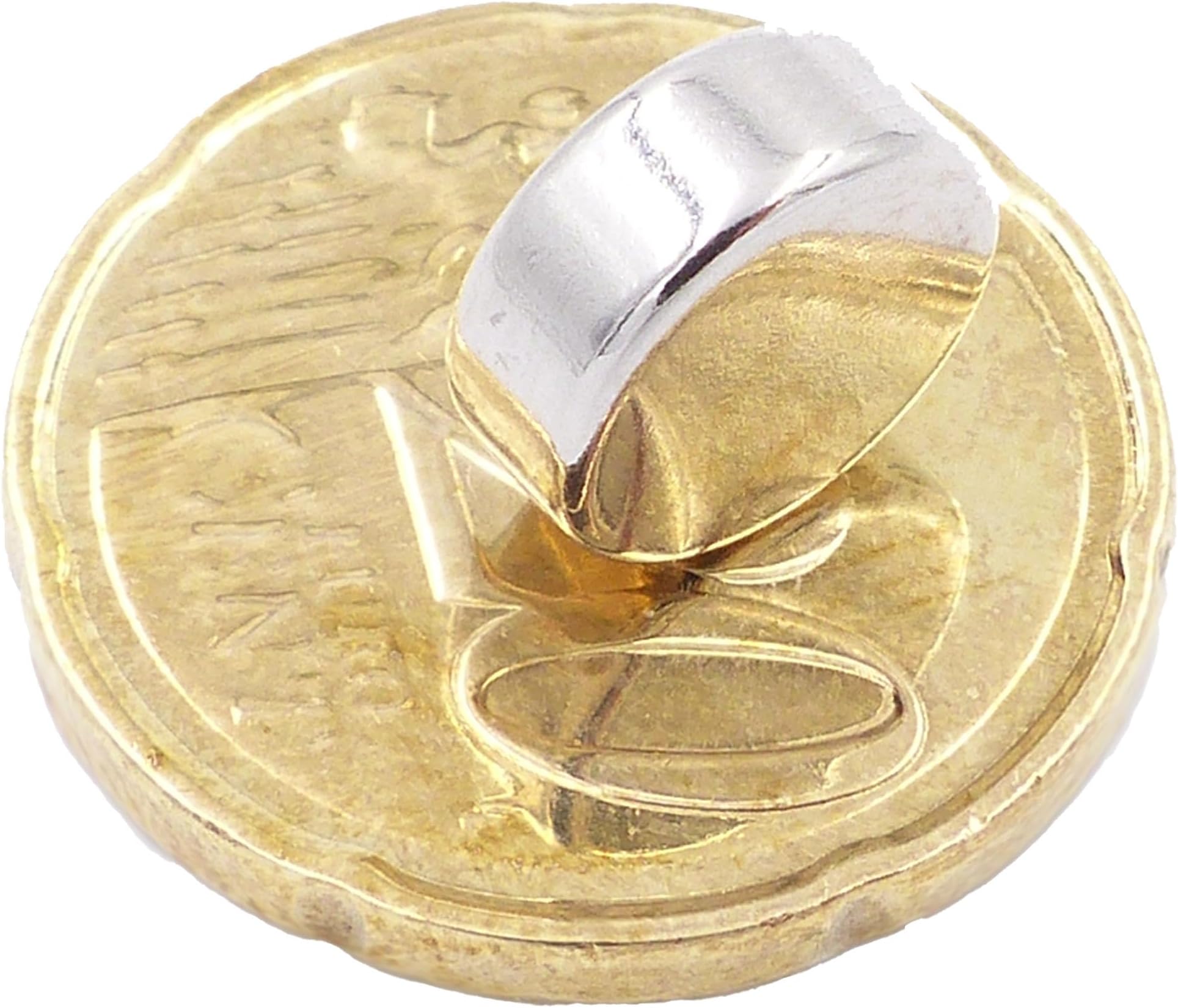 Aprilheld 25 Disc Magnets 10 x 4 mm N52 Strongest Class Neodymium Magnets Extra Strong Power Magnet for Notice Board, Whiteboard, Photo, Fridge Mini Magnetic Disc