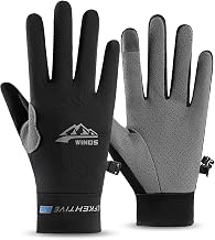 MOWO Gloves, Men's, Summer UV Gloves, Thin, Cooling Sensation, UV Protection 50+ UV Protection, Durable Treatment, 3 Exposed Structures, Smartphone Compatible, Thin, Fingerless, Sunscreen, Breathable