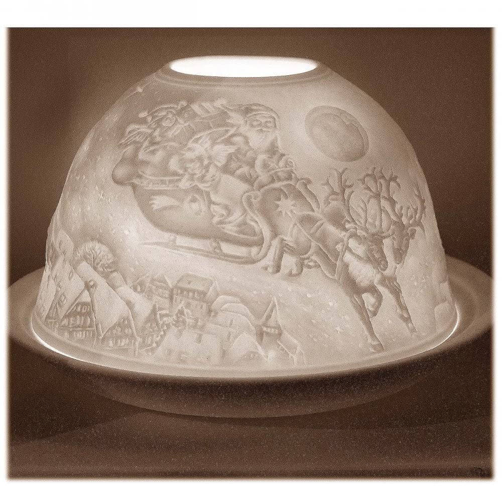 Nordic Light Candle Shade - SANTA and DEER