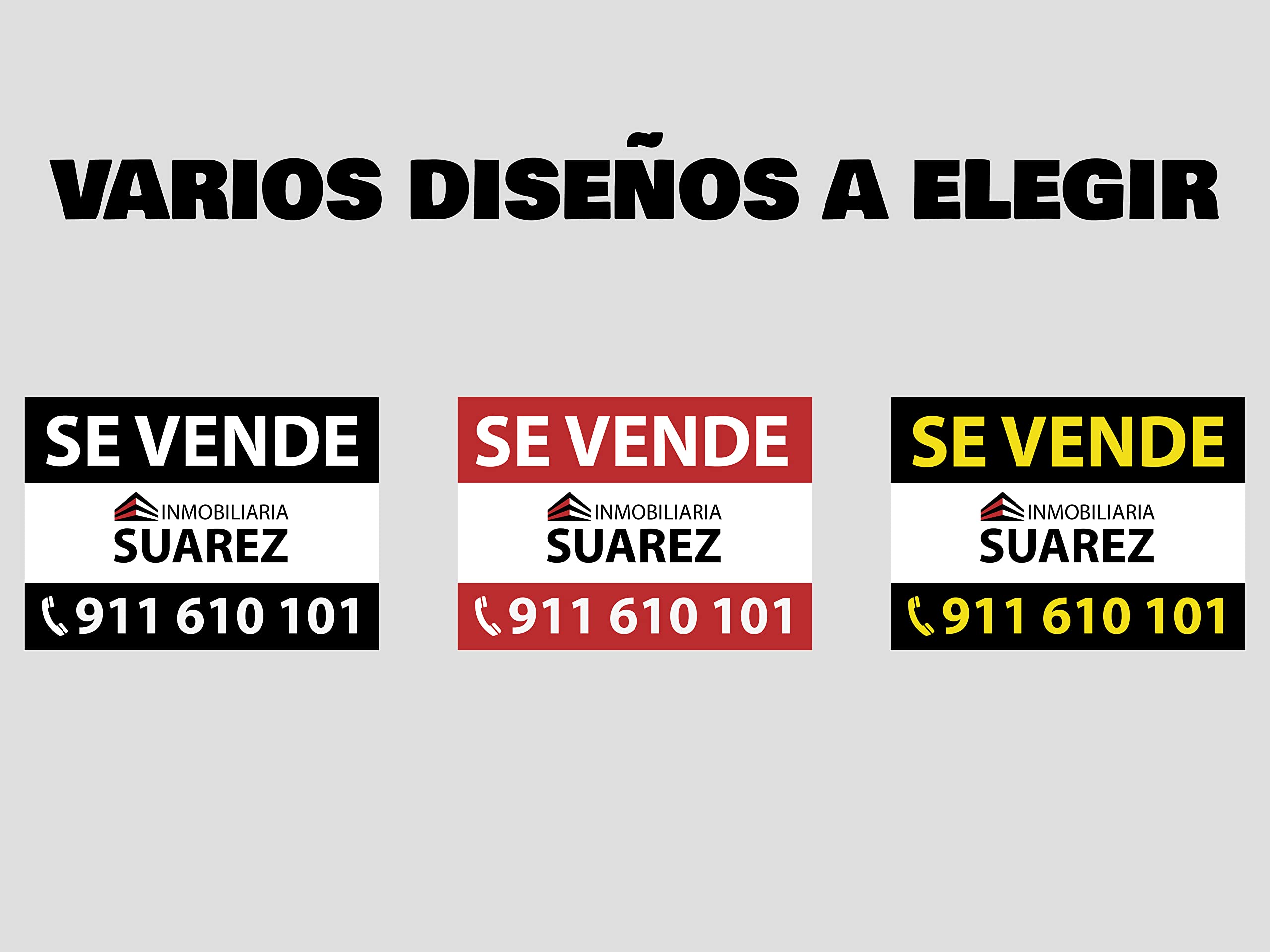 Oedim Pack de 20 Unidades Cartel Polipropileno Se Vende Personalizado, 70x50cm, Fabricado en Polipropileno Celular 3,5mm.
