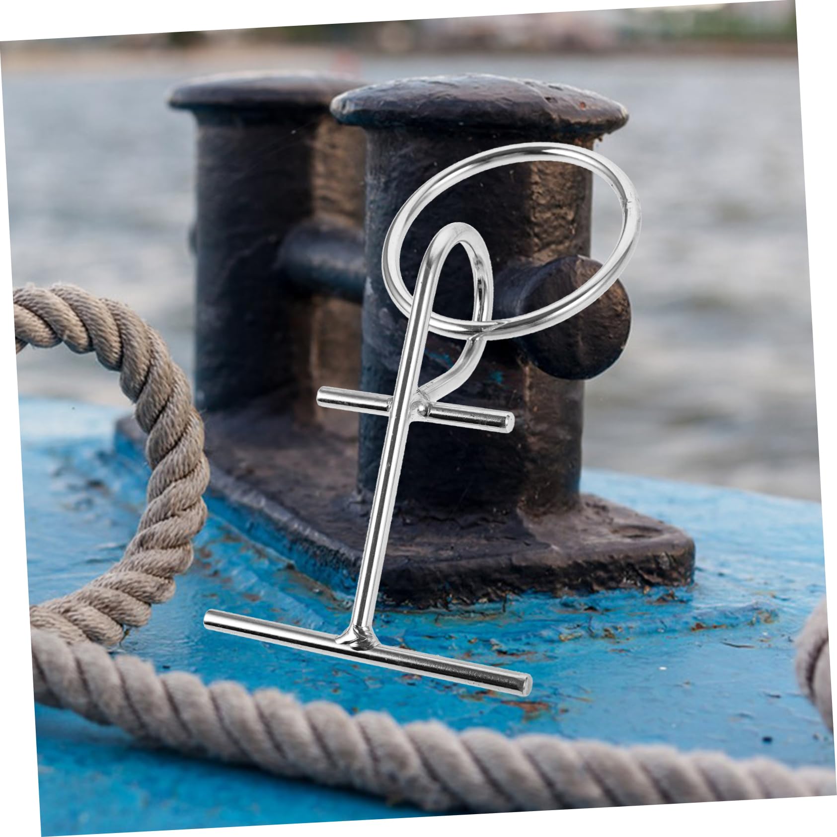 BESPORTBLE 4pezzi Ormeggio Pesante Gancio per Dock per Accessorio Portatile per Ormeggio e Fissaggio Imbarcazioni