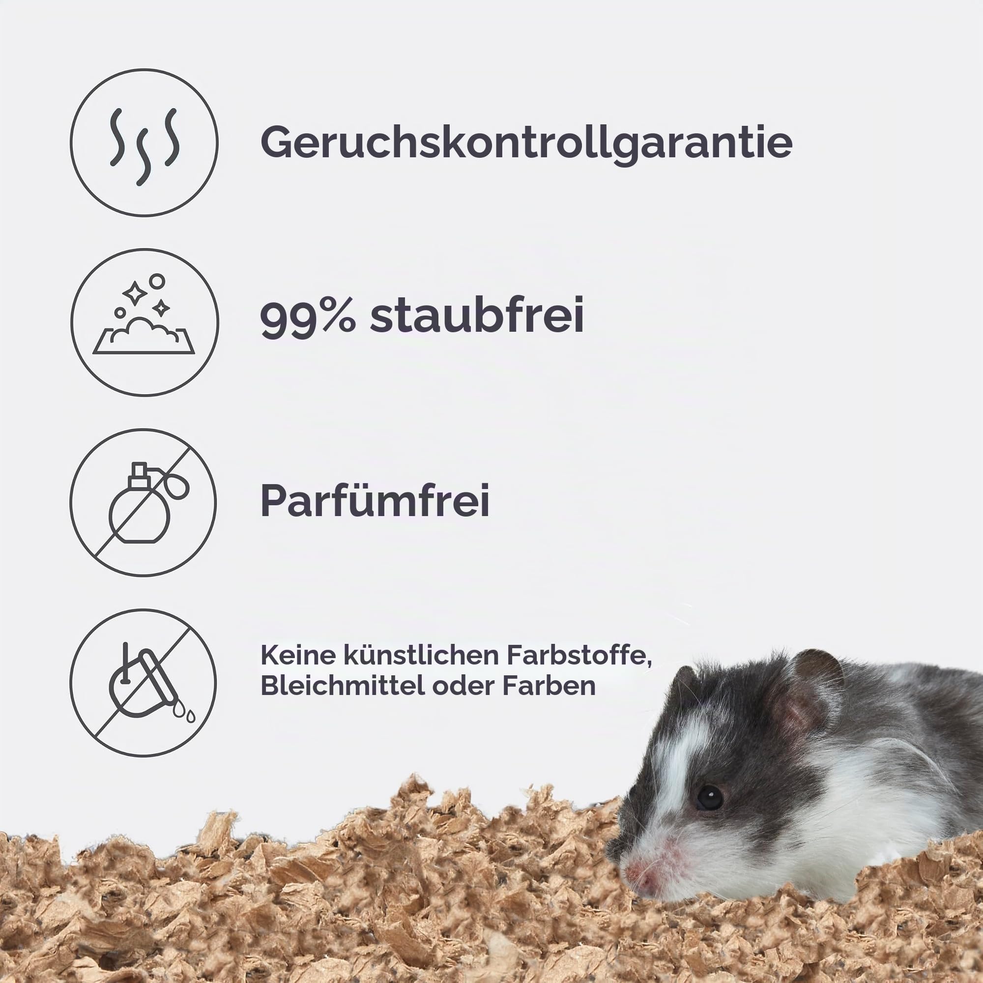 Kaytee Superpet, Clean & Cozy Streu für kleine Haustiere wie Mäuse, Rennmäuse, Nagetiere, Hamster, Kaninchen, besonders saugfähige Papierstreu, 99,9 % staubfrei, Natürlich, 72L