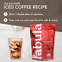 Vista 13 de Fabula Coffee Decaf Dark Roast Freshly Ground - Organic - Low Acid - Single Origin - Non-GMO - Mold Free - 12 Ounces