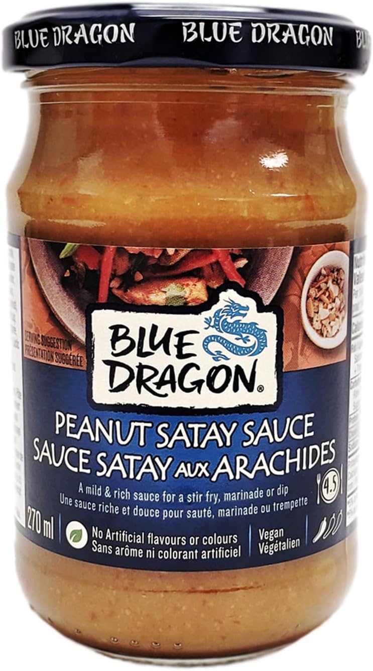 Blue Dragon Peanut Satay Sauce, Flavourful & Authentic, Quick & Easy