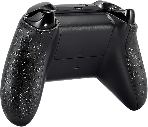 Miniatura 7 de eXtremeRate Replacement Non-Slip Side Rails Handles, Game Improvement Back Panels for Xbox One S, Xbox One X Controller - Textured Black