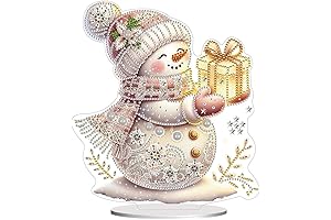 AZURAOKEY Diamond Painting Snowman - Sparkling Winter Wonderland