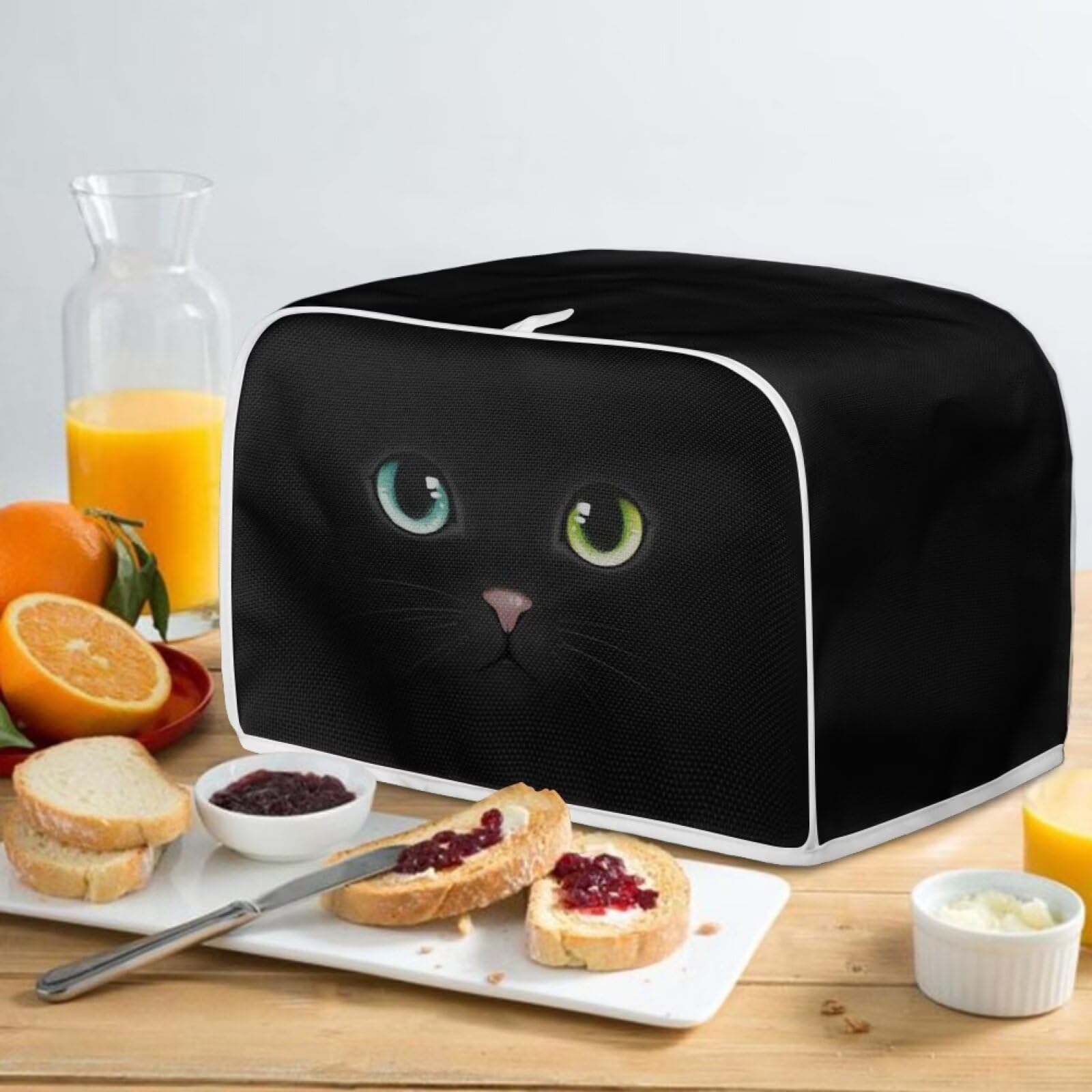 Wiltal Toaster 2 Scheiben, Retro, Mit Brötchenaufs Produktbild-Vorschau 3