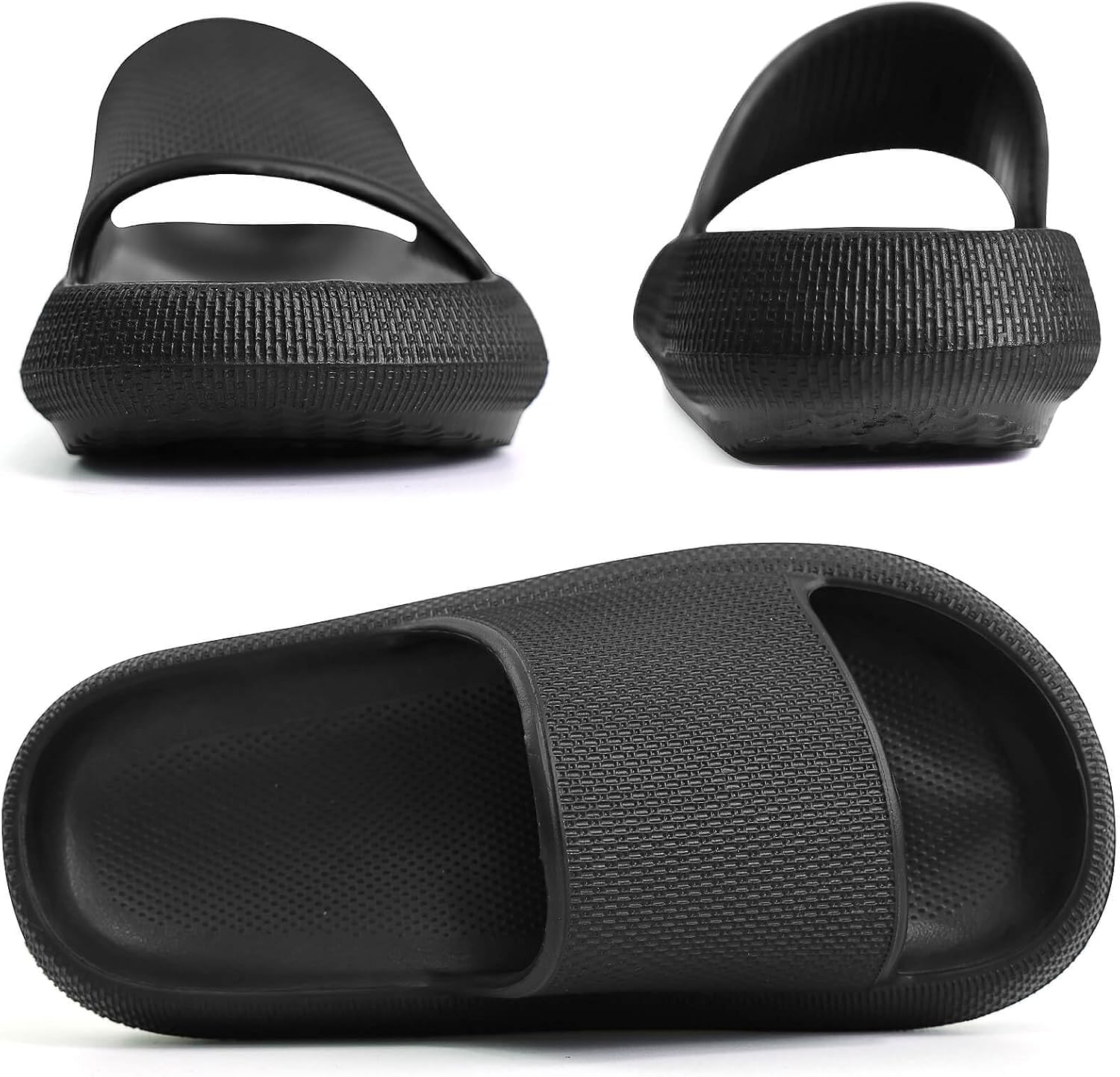 WYSBAOSHU Kids Cloud Slides Girls Boys Slip On Slide Sandals Comfort Non-Slip Thick Sole Slippers Summer Shower Shoes Pool Beach Water Shoes