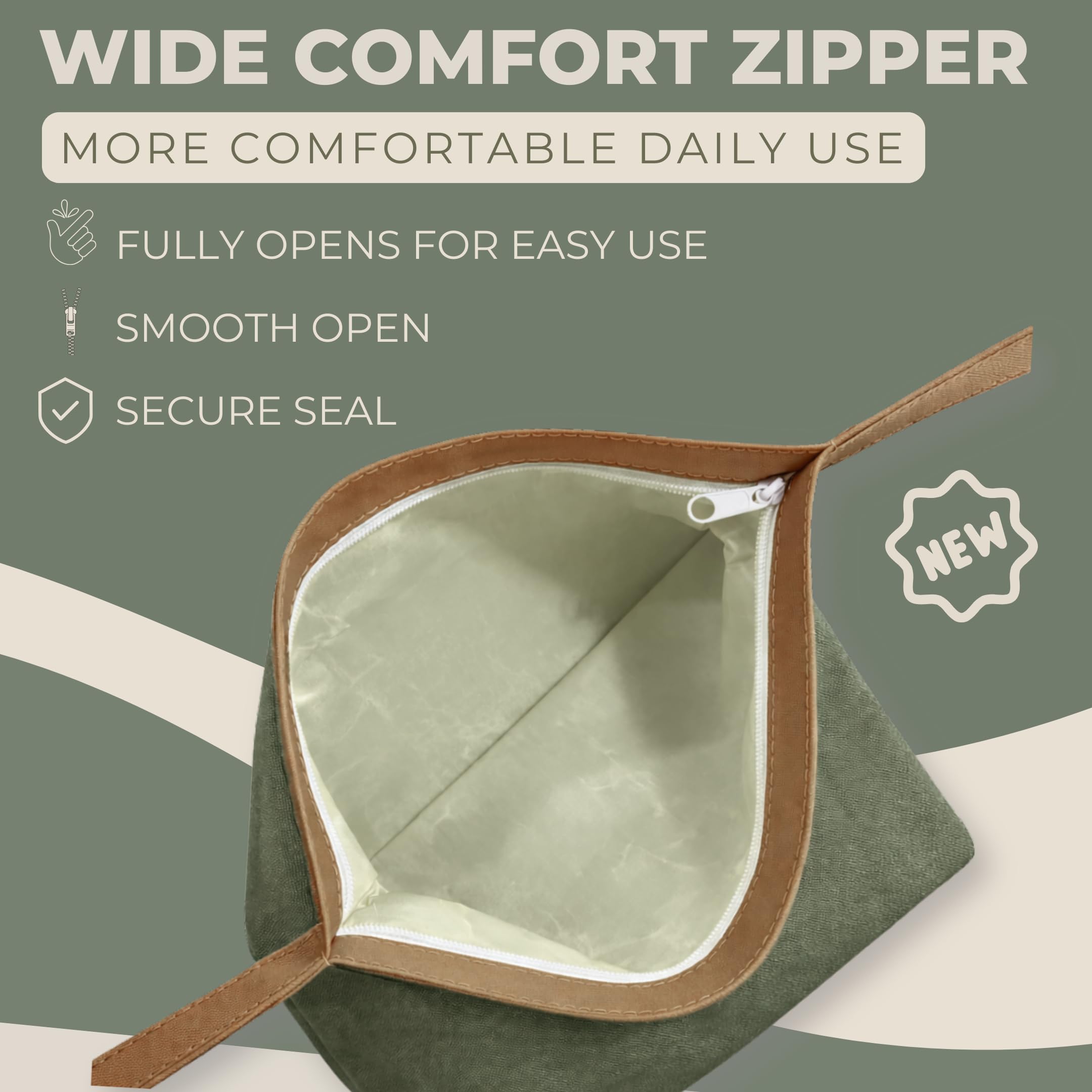 Snapklik.com : LOAF STORY Double Lock Reusable Beeswax Bread Bags ...