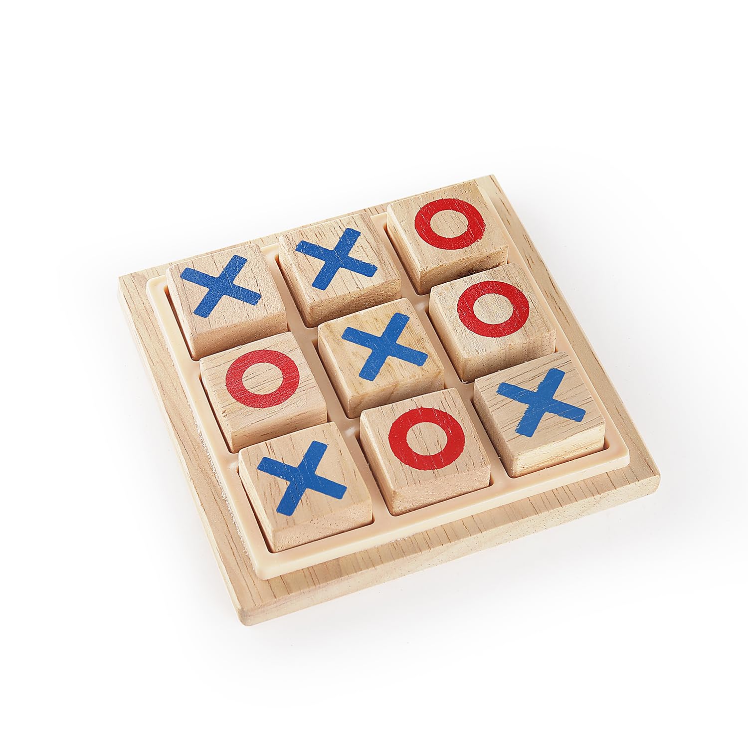 CloudTech® Tic Tac Toe Game Board A Classical Family Puzzle Game for Kids Zero and Cross Wooden Game Table Brain Teaser Board Games for Education XO Table Toy (B0CP445ZTR) Amazon Price History, Amazon Price Tracker