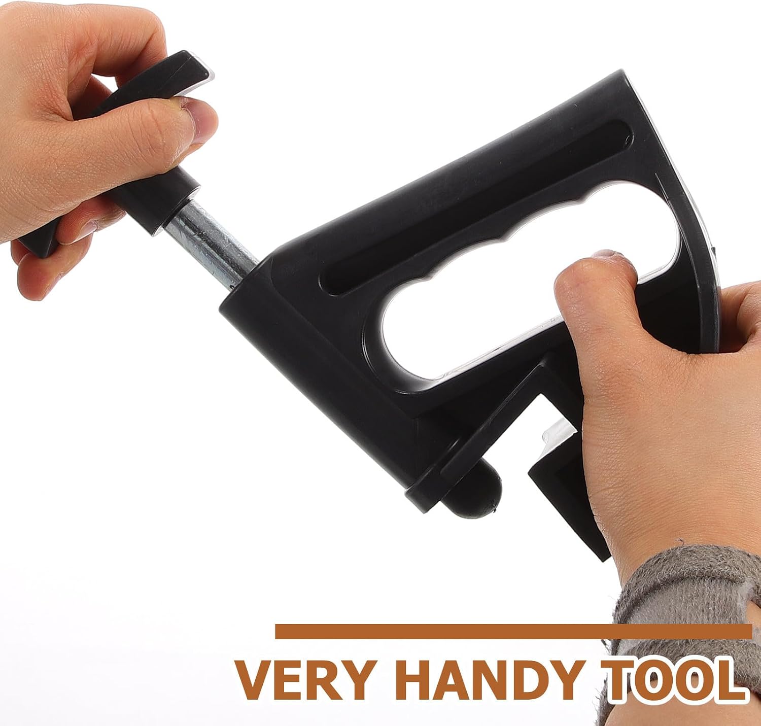 SHINEOFI 2pcs Tire Changing Tool for Car Wheels with Strong Durability and Versatile Plastic Construction Manual Tire Removal Clamp Repair and Maintenance