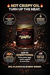 Hot Crispy Oil, An All Natural Unique Blend of Fresh Fried Shallots, Fresh Garlic and a Proprietary Blend of Three Different Chili Peppers. (Original), 170g (6 oz)