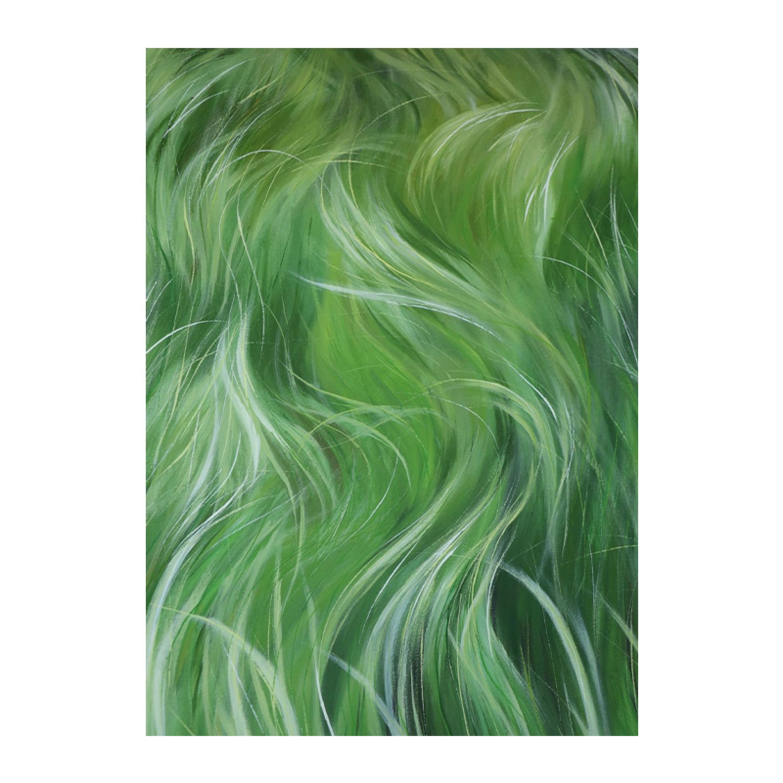 Peinture à l'huile de paysage minimaliste grand format salon