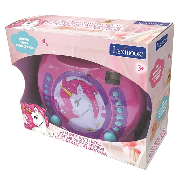 Foto 2 de 3 de Lexibook, Unicornio Reproductor CD, RCDK100UNI