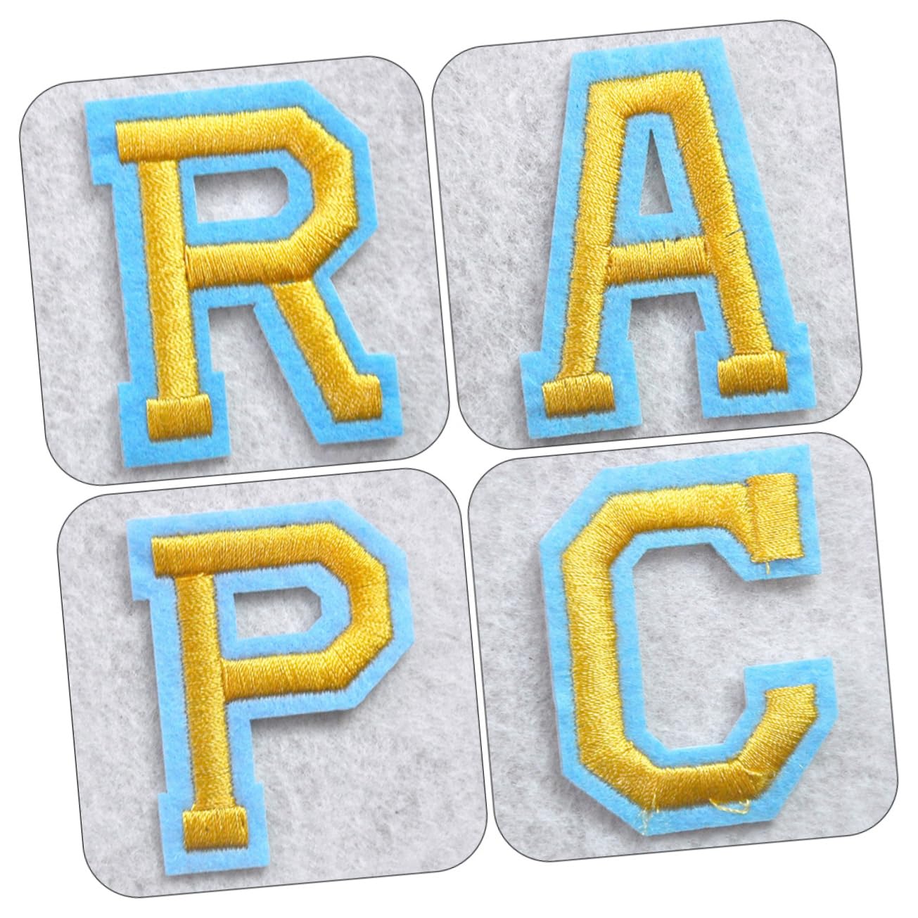 Lurrose 260pezzi Patch Lettere Adesive Per Decorazione Toppe Termoadesive Per Abbigliamento Borse Jeans e Magliette Per Riparazioni e Personalizzazione Con Vivaci e Design Creativo