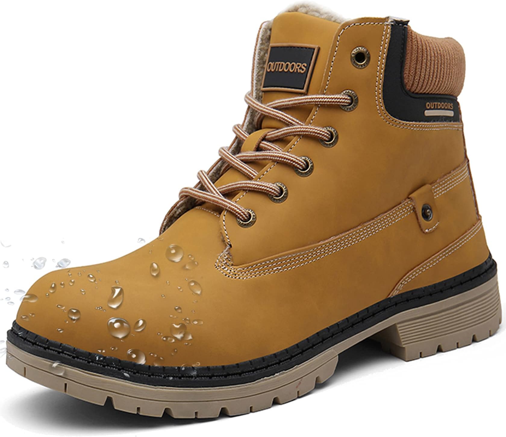 ハイキングシューズ 登山靴 スノーブーツ メンズ レディース トレッキングシューズ ハイカット 冬靴 防寒靴 雪靴 冬靴 ボア 撥水