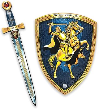 Liontouch - Medieval Knight Foam Sword & Shield Set for Boys - Age 3-6