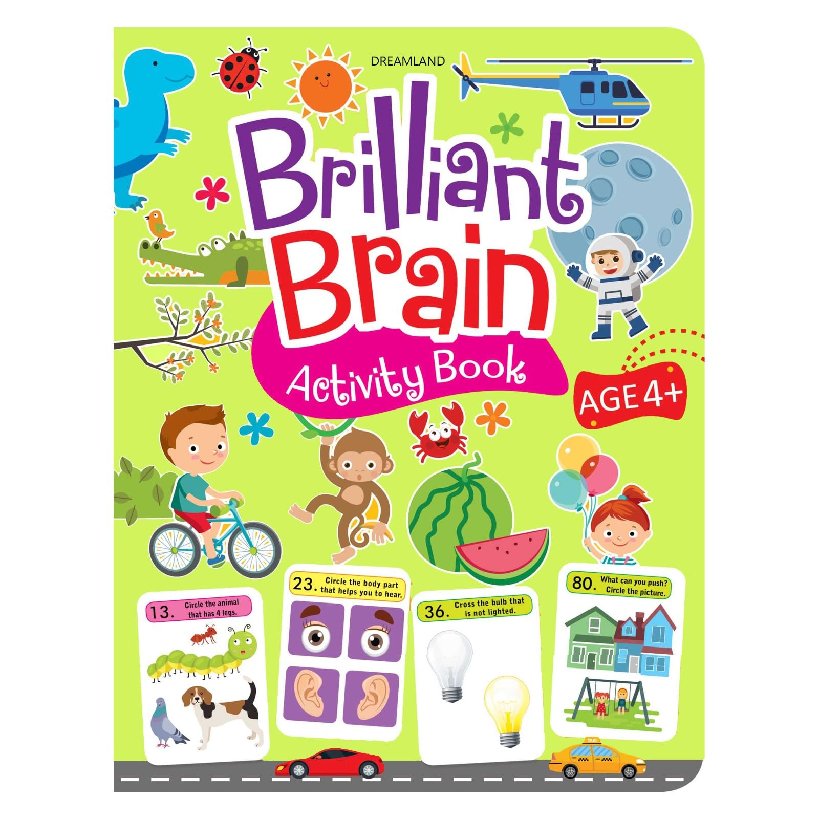 Brilliant Brain Activity Book 4+