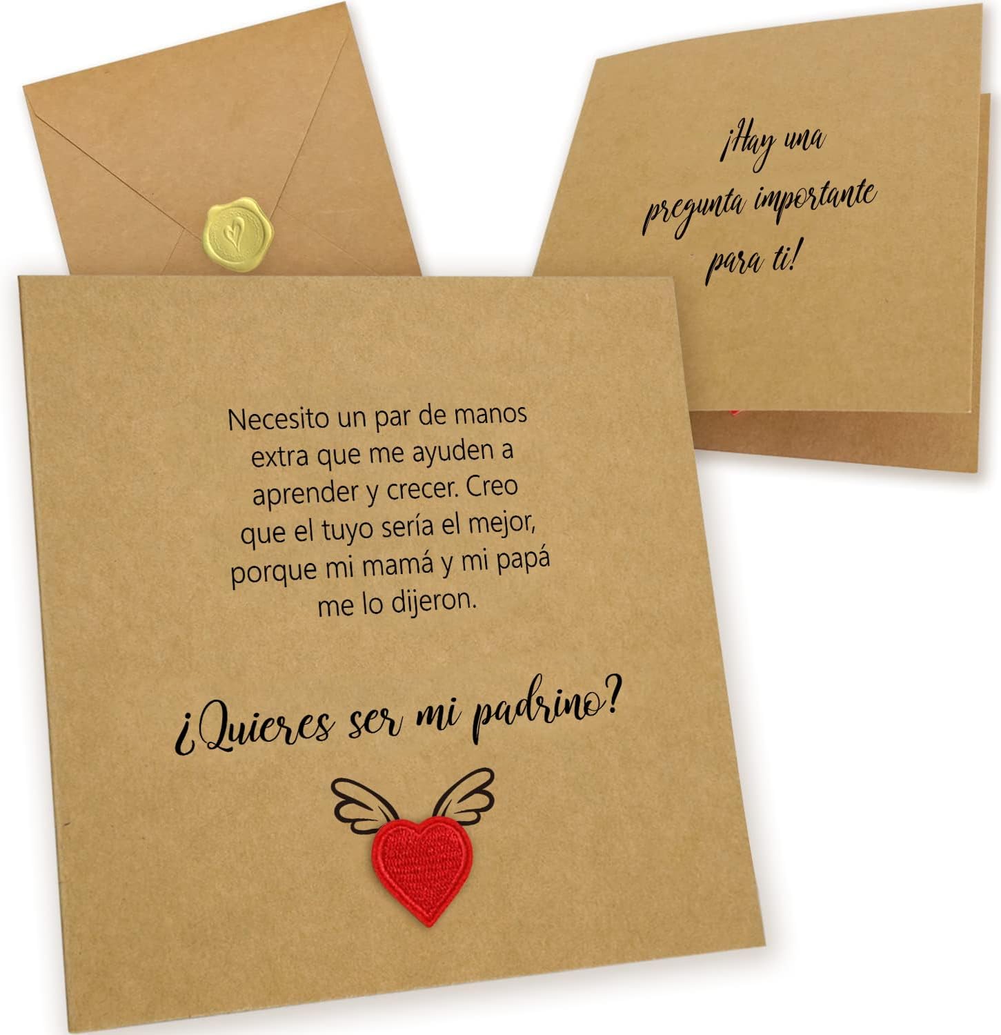 Spanish Will You Be My Godfather Proposal Card, Godfather Proposal Gift, Godfather Gifts from Godchild, Padrino Proposal Card, Godfather Request Asking Card for Baptism