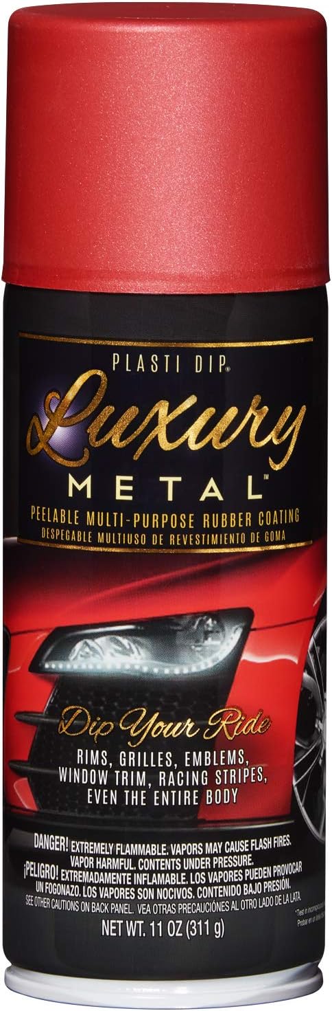 Plasti Dip Performix 11352-6 Volcano Red Luxury, 11 oz, 6 Pack