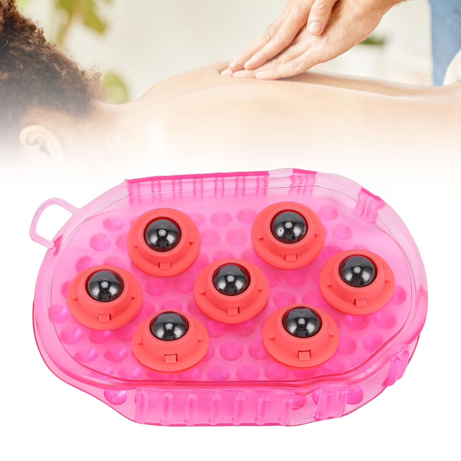 Jiawu de Massage Corporel en Acier Inoxydable, 7 Billes Roulantes, pour