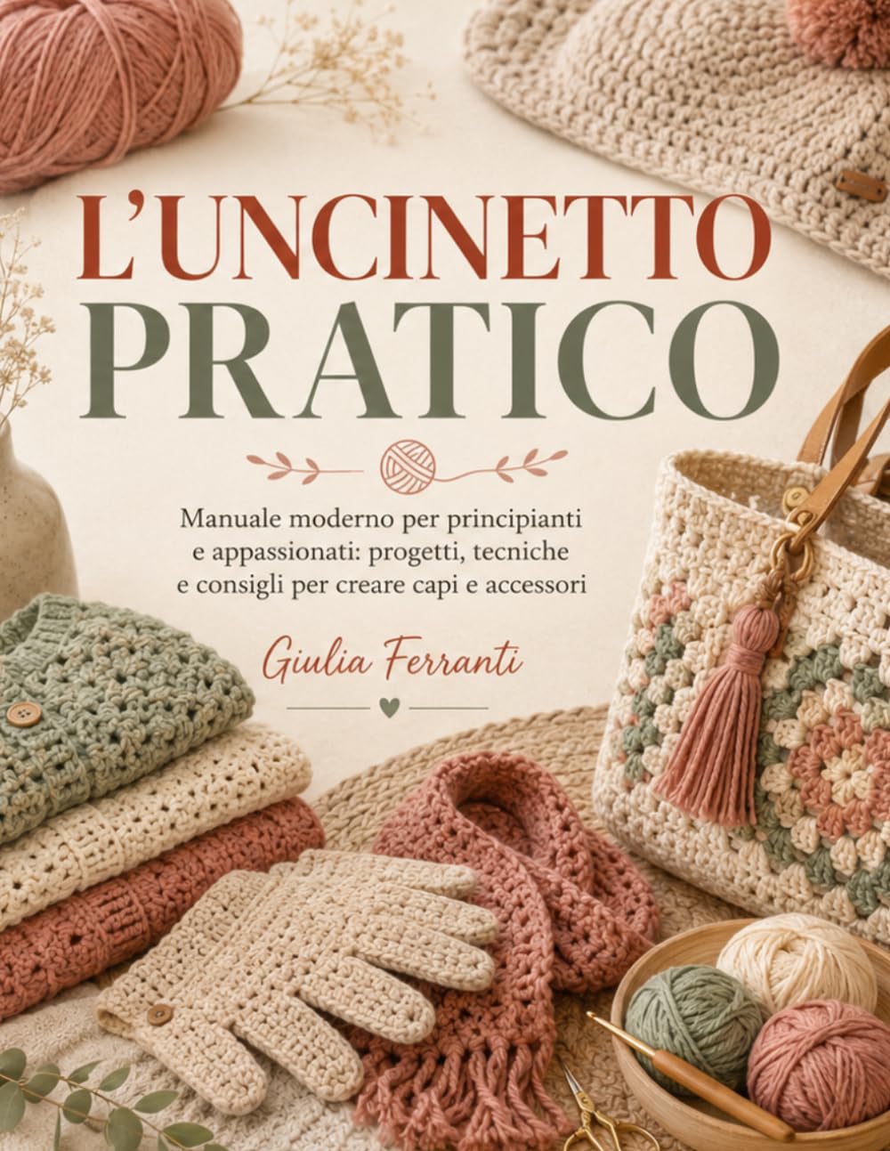 L'UNCINETTO PRATICO: Manuale moderno per principianti e appassionati: progetti, tecniche e consigli per creare capi e accessori