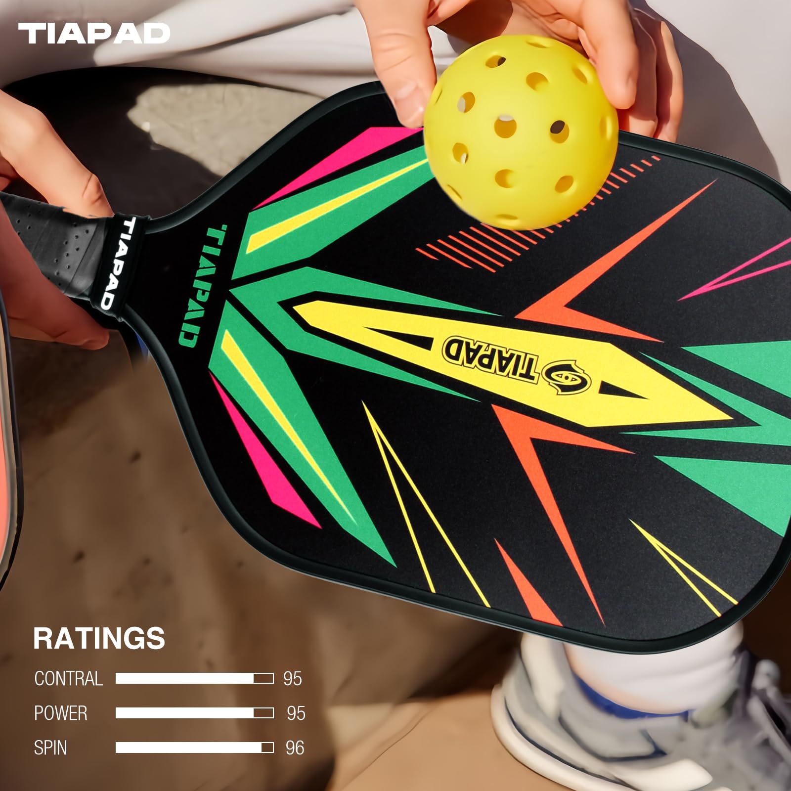 Pickleball-Paddel Set Aus Aluminium – 2 Schläger, 4 Bälle, Tasche, USAPA-zugelassen, Leicht & Langlebig