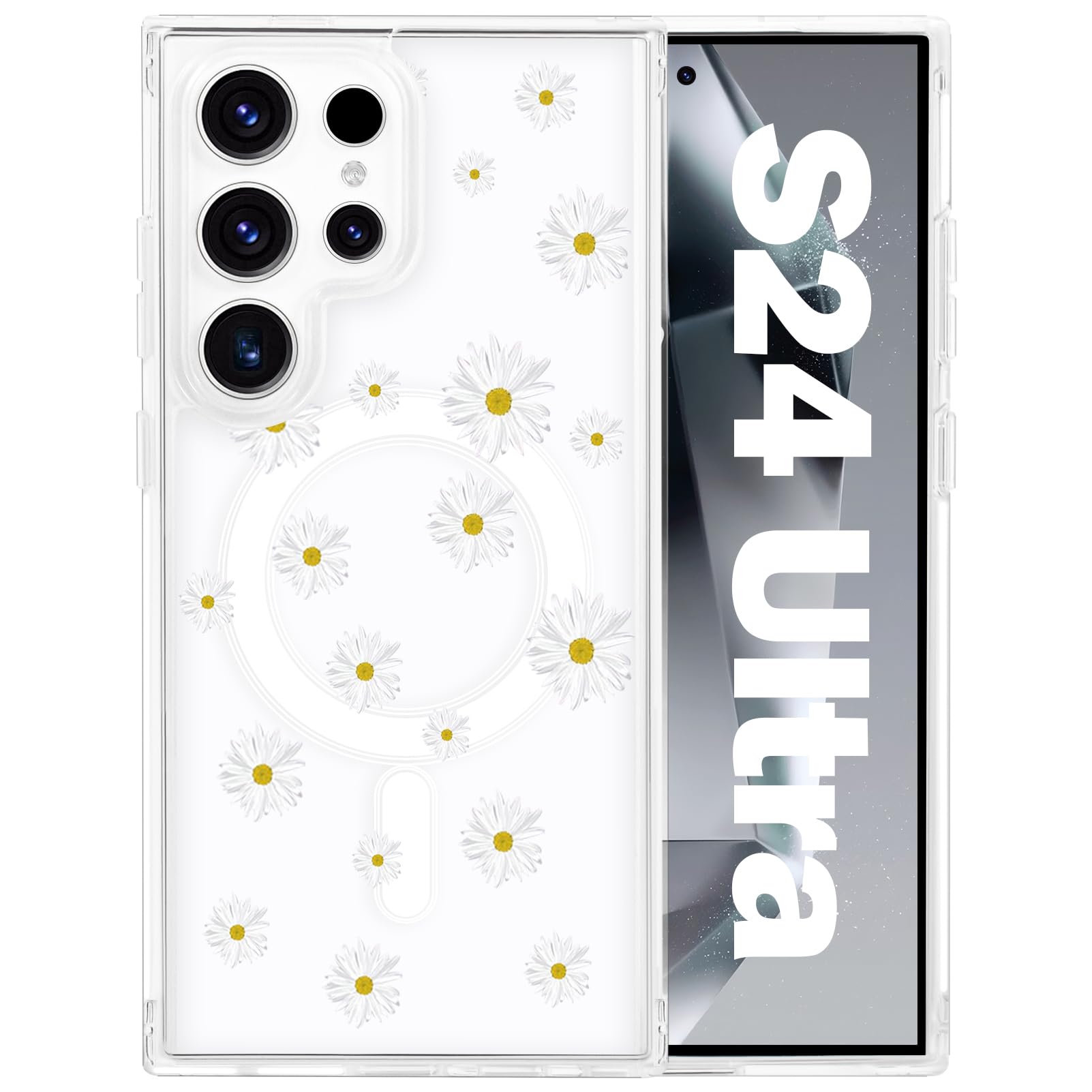 Eviter les rayures du Samsung S24 Ultra coque MagSafe fleur - 8