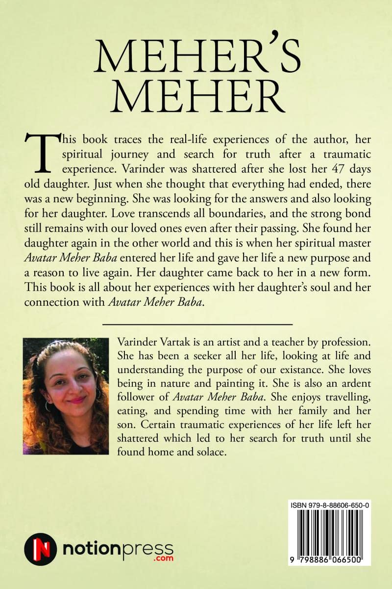 Meher's Meher : A Journey of Finding Positivity, Purpose and Healing