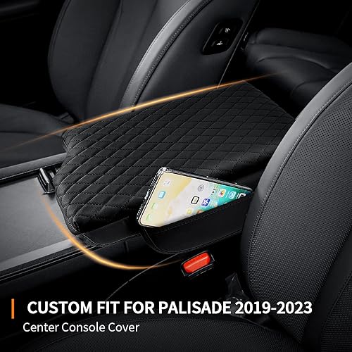 Miniatura 131 de Ajuste personalizado para funda de consola central Ford F150 2015-2020, 2017-2022 F250 F350 F450, 2018-2024 Ford Expedition Protector de funda