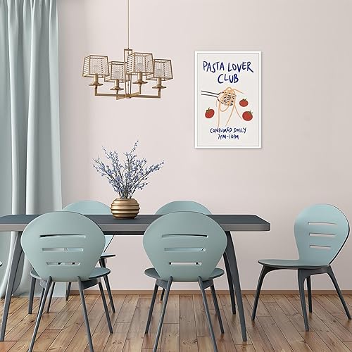 Miniatura 5 de Ilustración de dibujo de comida a la moda, arte de pared, colorido y funky cocina, pósteres divertidos para amantes de la pasta, club, impresiones