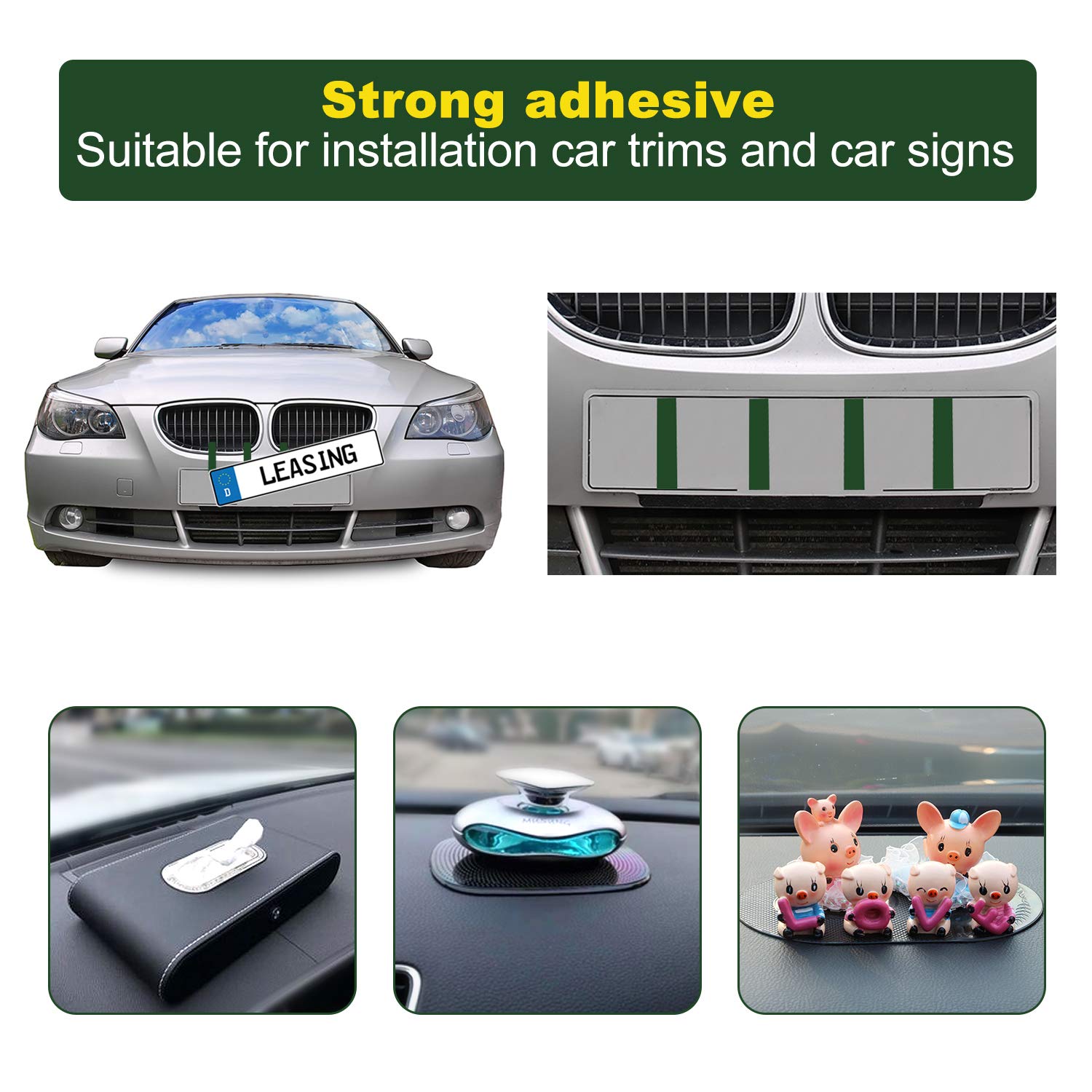 Ruban Adhésif Double Face De 1,5 Cm X 30,5 M, Adhésif De Montage Robuste En Mousse Imperméable Multifonction Pour Bandes Lumineuses LED, Décoration D'intérieur, Décoration De Bureau, Décoration De