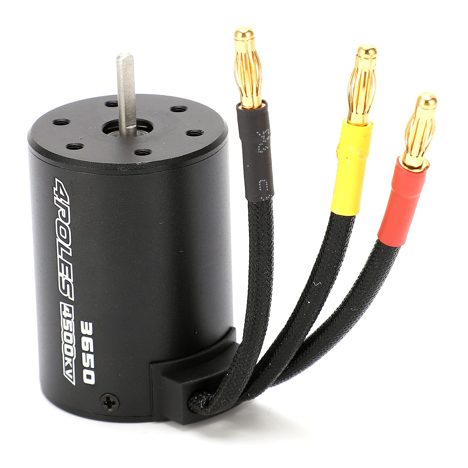 VGEBY Motore Brushless RC, Motore Brushless Impermeabile 3650 4500KV per Parti di Accessori per Auto 1/8 1/10 RC Accessori per modellini di auto Accessori Per Modelli Aerei