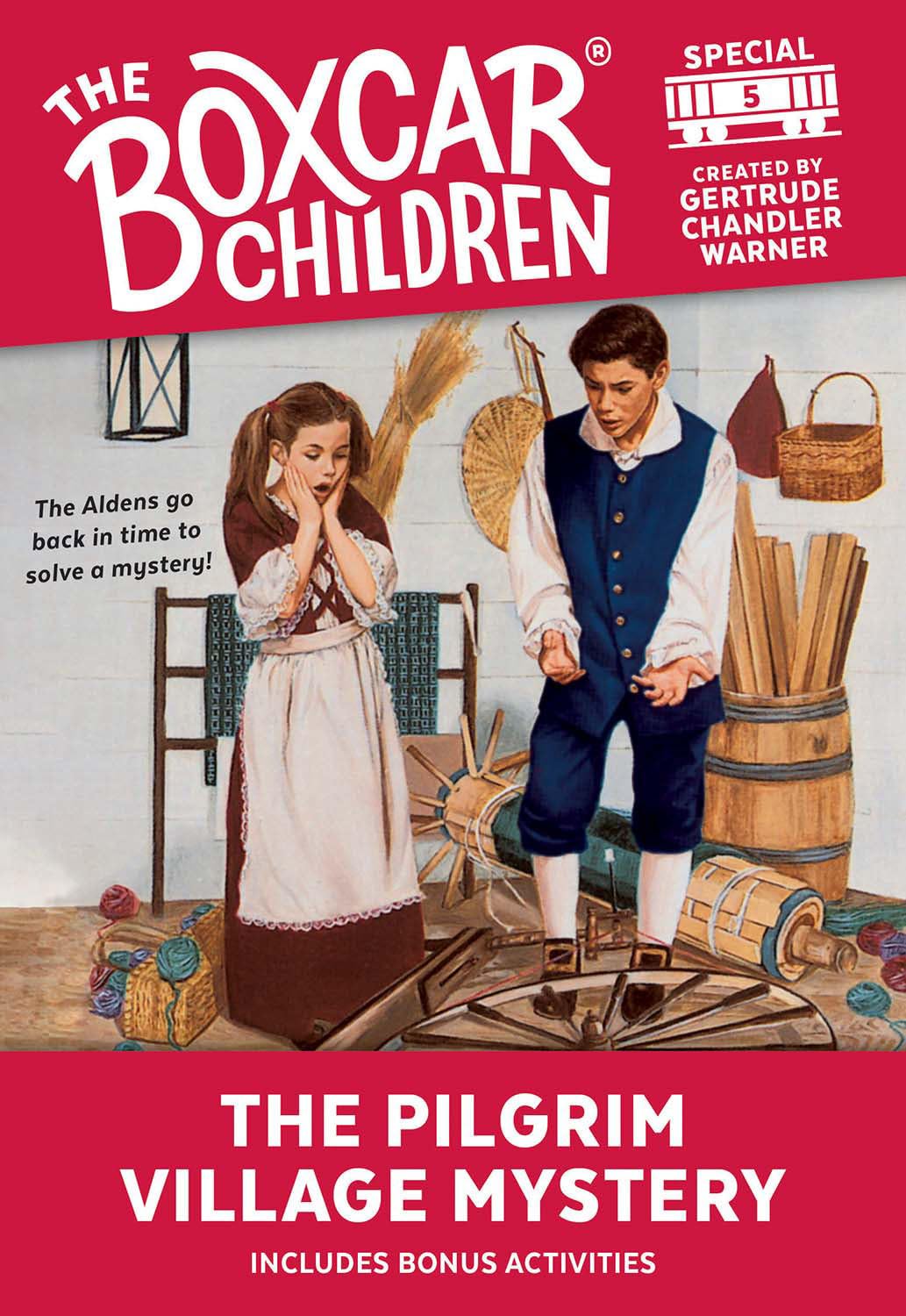 The Pilgrim Village Mystery (The Boxcar Children Special, Book 5)