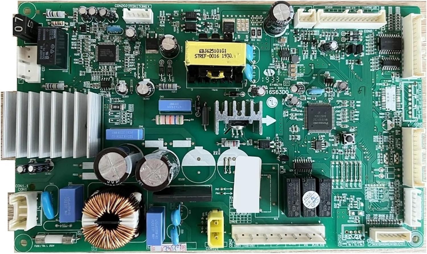 Refrigerator Motherboard, PCB Control Board, Model Number EBR83465144
