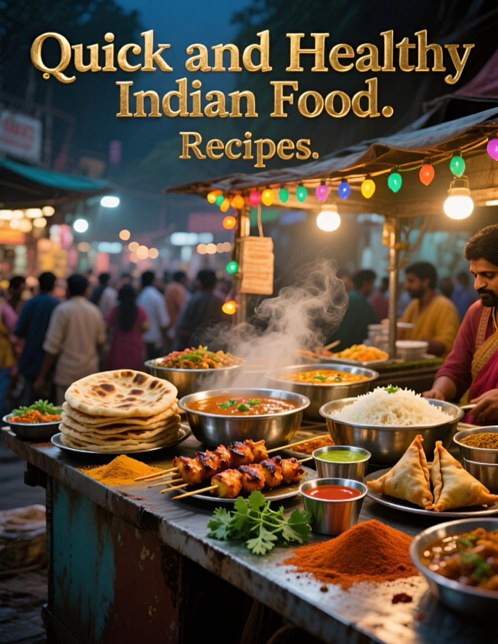 Quick and Healthy Indian Food. Recipes: Easy Street-Style Indian Cooking at Home