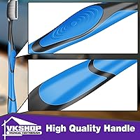 Vista 7 de Juego de 100 cepillos de dientes de carbón a granel, envueltos individualmente para adultos y niños, juego de cepillos de dientes manuales