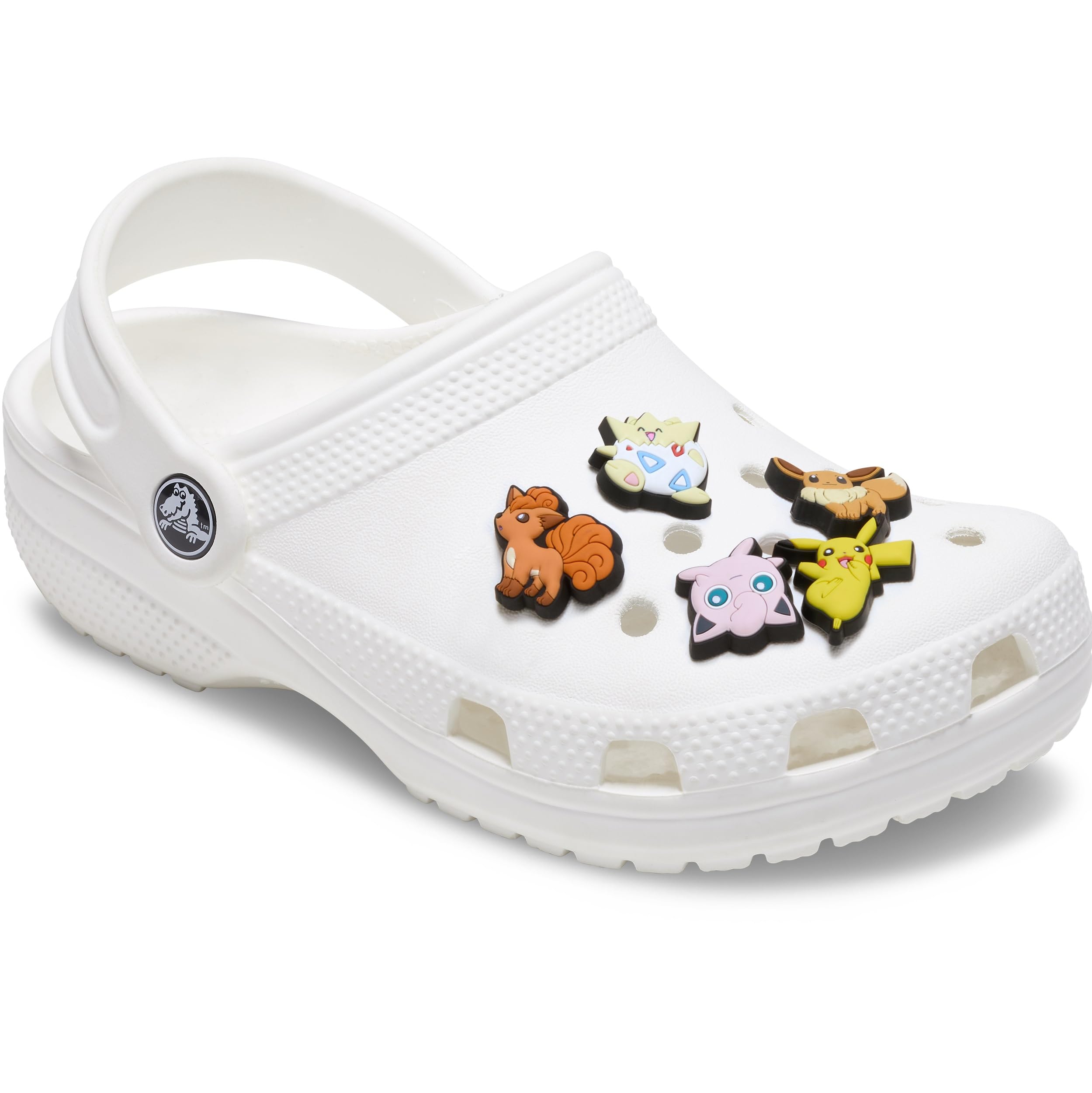 Crocs Unisex Pokemon Character 5-pak zawieszek do butów, wielokolorowe, jeden rozmiar, wielobarwny, Rozmiar Uniwersalny
