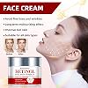 Retinol Cream for Face 50g, Anti-Aging Moisturiser with Collagen & Hyaluronic Acid, Reduces Wrinkles, Improves Elasticity, Day & Night Use